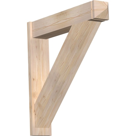 Ekena Millwork Traditional Smooth Arts and Crafts Outlooker, Douglas Fir, 7 1/2"W x 38"D x 38"H OUT08X38X38TRA03SDF